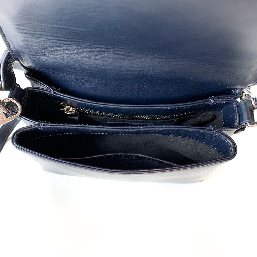 Stuart Weitzman Navy Blue Patchwork Color Block C… - image 8